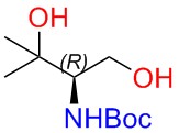 (R)​-​tert-​Butyl (1,​3-​dihydroxy-​3-​methylbutan-​2-​yl)​carbamate