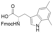 L-TRYPTOPHAN, N-[(9H-FLUOREN-9-YLMETHOXY)CARBONYL]-5,7-DIMETHYL-