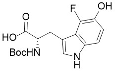 Boc-4-​fluoro-​5-​hydroxyTrp-OH