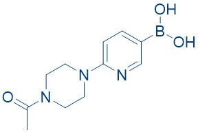 2-(4-Acetylpiperazin-1-yl)pyridine-5-boronicacid