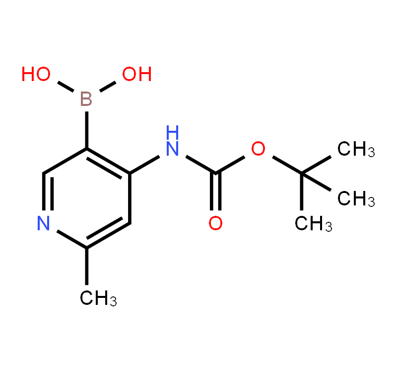 4-[(tert-Butoxycarbonyl)amino]-6-methylpyridine-3-boronicacid