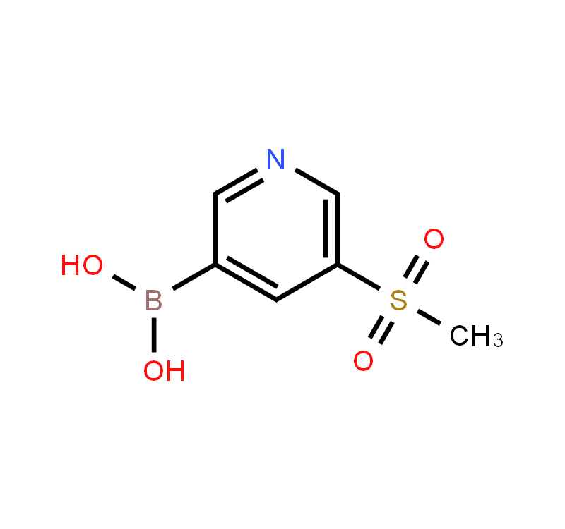5-(Methylsulfonyl)pyridine-3-boronicacid