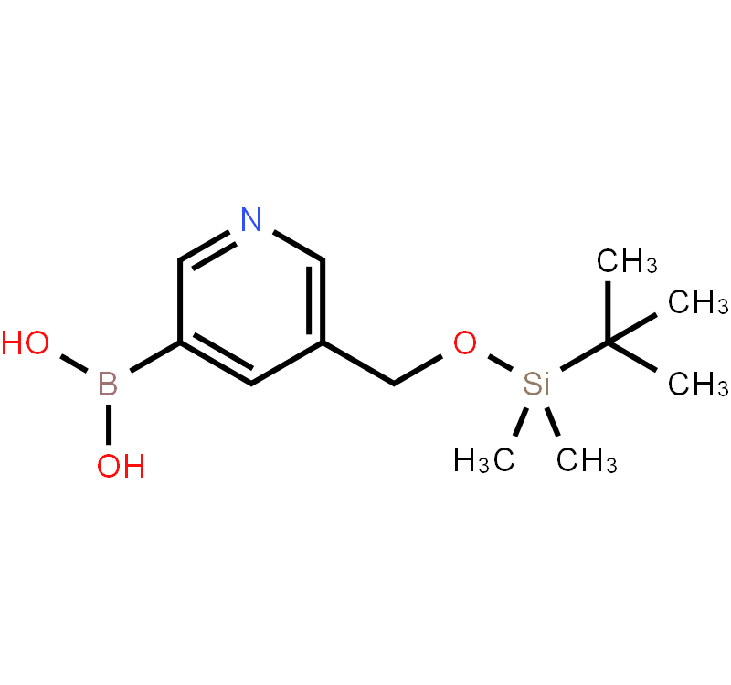 5-[(tert-butyldimethylsilyloxy)methyl]pyridine-3-boronicacid