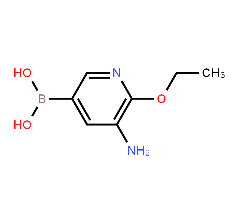 5-Amino-6-ethoxypyridine-3-boronicacid
