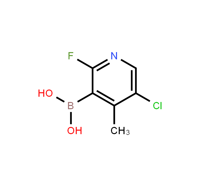 5-Chloro-2-fluoro-4-methylpyridne-3-boronicacid