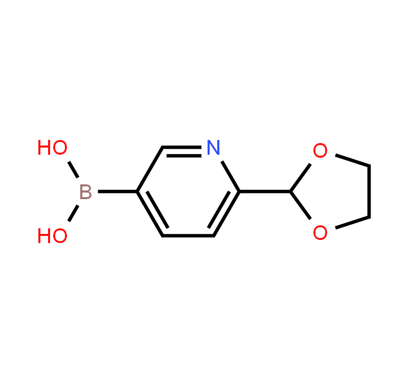 6-(1,3-Dioxolan-2-yl)pyridine-3-boronicacid