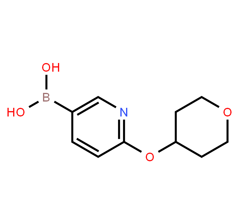 6-(Tetrahydropyran-4-yloxy)pyridine-3-boronicacid