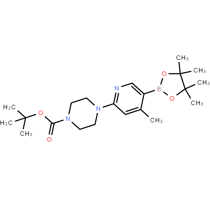 2-(4-Boc-piperazin-1-yl)-4-methylpyridine-5-boronicacidpinacolester
