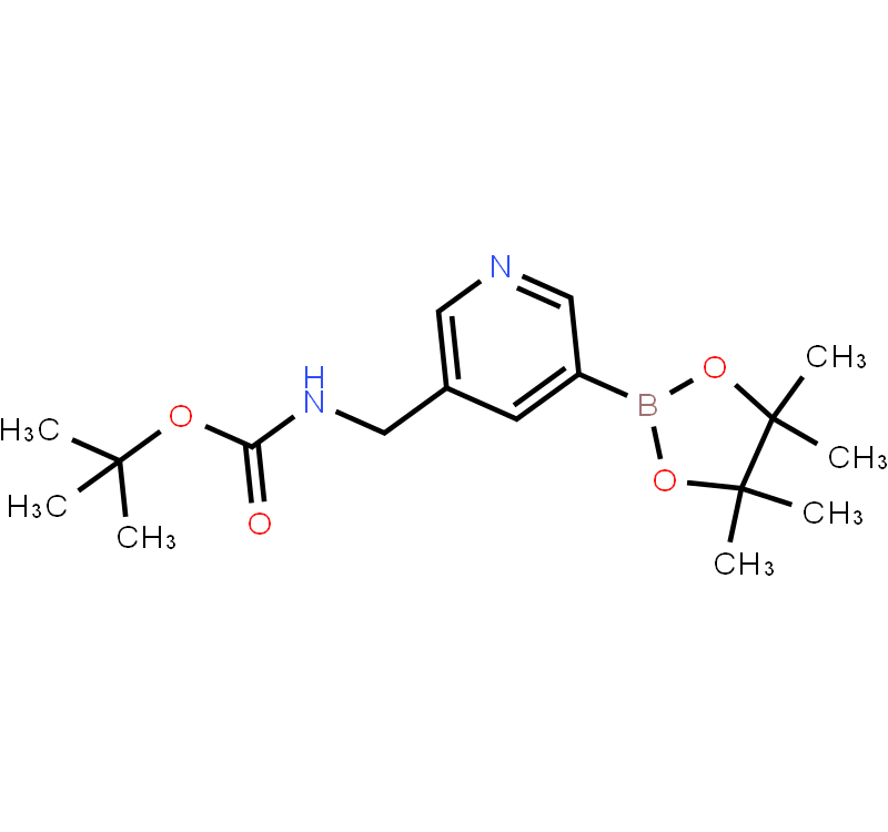 5-([tert-Butoxycarbonylamino]methyl)pyridine-3-boronicacidpinacolester