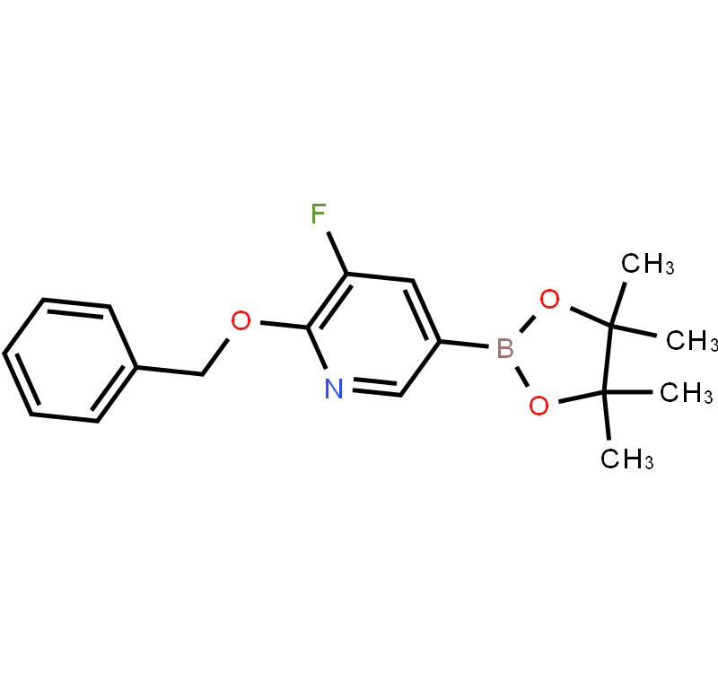5-Fluoro-6-benzoxypyridine-3-boronicacidpinacolester