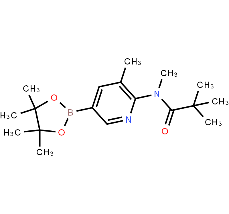 6-(Boc-methylamino)-5-methylpyridine-3-boronicacidpinacolester
