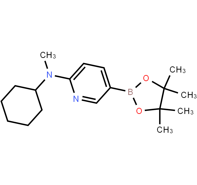 6-[Cyclohexyl(methyl)amino]pyridine-3-boronicacidpinacolester