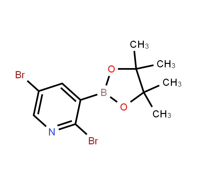 2,5-Dibromopyridine-3-boronicacidpinacolester