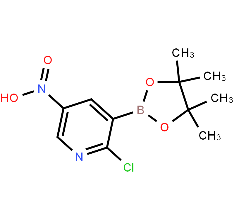 2-Chloro-5-nitropyridine-3-boronicacidpinacolester