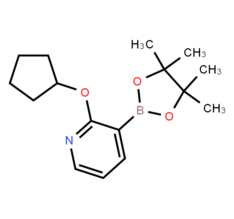 2-Cyclopentyloxypyridine-3-boronicacidpinacolester