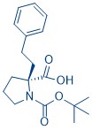 Boc-(R)-alpha-phenethyl-L-proline