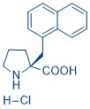 (S)-alpha-(1-naphthalenylmethyl)-proline-HCl