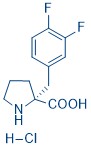 (R)-alpha-(3,4-difluorobenzyl)-proline-HCl