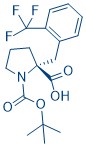 Boc-(R)-alpha-(2-trifluoromethylbenzyl)-proline