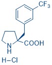(S)-alpha-(3-trifluoromethylbenzyl)-proline-HCl