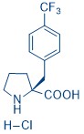 (S)-alpha-(4-trifluoromethylbenzyl)-proline-HCl