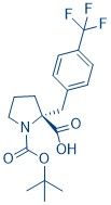 Boc-(R)-alpha-(4-trifluoromethylbenzyl)-proline