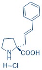 (R)-alpha-(3-phenylallyl)-proline-HCl