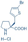 (S)-alpha-(5-bromo-2-thiophenylmethyl)-proline-HCl