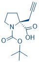 Boc-(R)-alpha-propynyl-proline