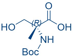 Boc-(S)-2-amino-2-methyl-3-hydroxypropanoicacid