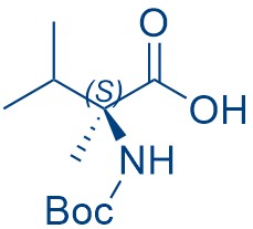 Boc-(S)-2-amino-2,3-dimethylbutanoicacid