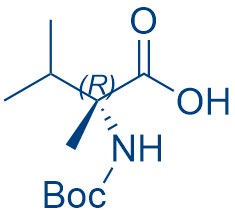 Boc-(R)-2-amino-2,3-dimethylbutanoicacid