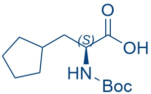 Boc-(S)-2-amino-3-cyclopentylpropanoicacid