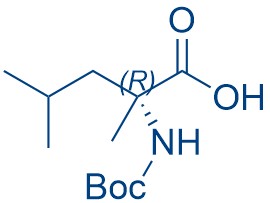 Boc-(R)-2-amino-2,4-dimethylpentanoicacid