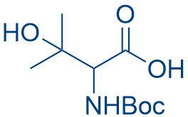 N-​Boc-​(+-​)​-​2-​amino-​3-​hydroxy-​3-​methylbutanoic acid
