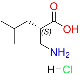 (S)-2-(aminomethyl)-4-methylpentanoicacid-HCl