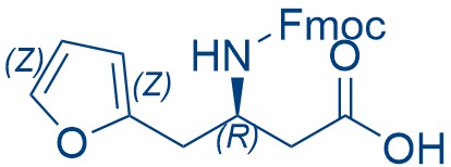 Fmoc-(R)-3-Amino-4-(2-furyl)-butyricacid